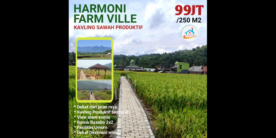 Kavling Sawah murah Harmoni Farm Ville Kavling Sawah murah Harmoni Farm Ville