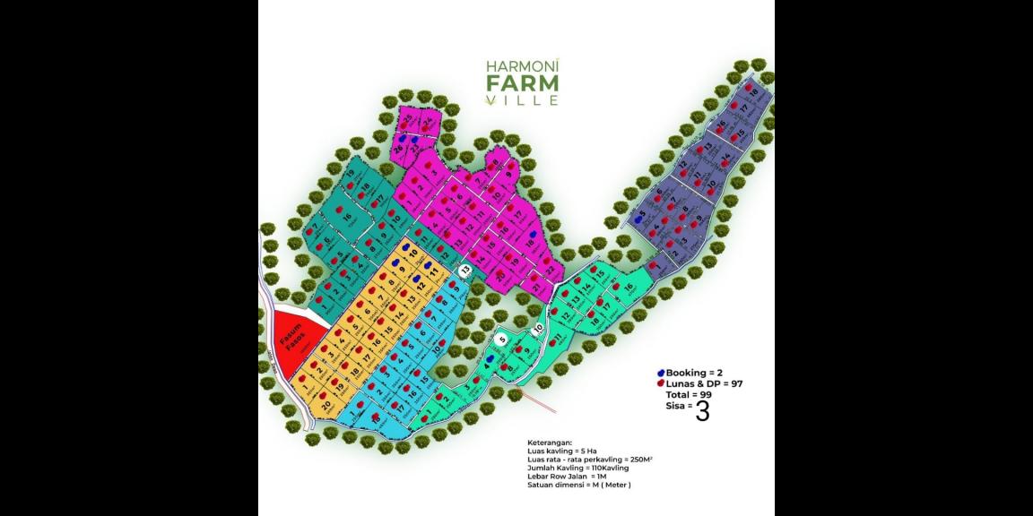 Kavling Sawah murah Harmoni Farm Ville Kavling Sawah murah Harmoni Farm Ville
