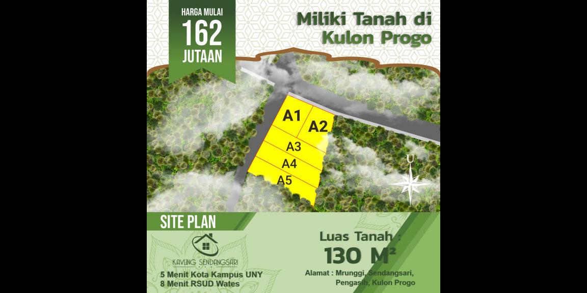 Tanah di Sendangsari Pengasih dekat Kampus UNY Wates Kulon Progo Yogyakarta Tanah di Sendangsari Pengasih dekat Kampus UNY Wates Kulon Progo Yogyakarta