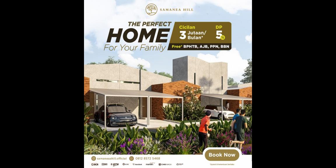 Rumah 1Lt, DP 5%, bisa dicicil 6x, Desain by Andre Matin Rumah 1Lt, DP 5%, bisa dicicil 6x, Desain by Andre Matin