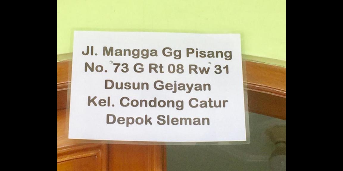 RUMAH DIKONTRAKKAN PRIORITAS KANTOR ATAU KELUARGA area Sleman RUMAH DIKONTRAKKAN PRIORITAS KANTOR ATAU KELUARGA area Sleman