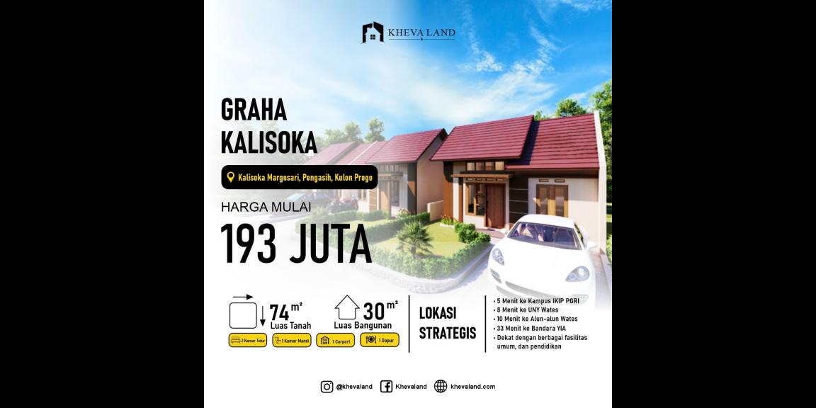 Perumahan di Margosari Pengasih dekat Kampus UPY Kulon progo Yogyakarta Perumahan di Margosari Pengasih dekat Kampus UPY Kulon progo Yogyakarta