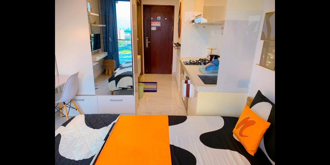 Disewakan Apartemen Sky House BSD studio fully furnish Disewakan Apartemen Sky House BSD studio fully furnish