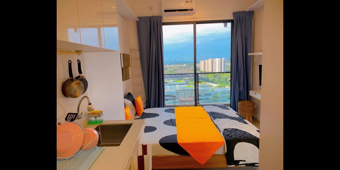 Disewakan Apartemen Sky House BSD studio fully furnish Disewakan Apartemen Sky House BSD studio fully furnish