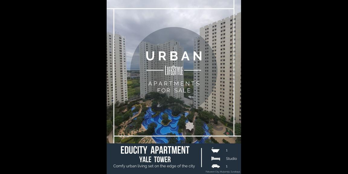 Apartemen Educity Tower Yale ~ Comfy urban living. Apartemen Educity Tower Yale ~ Comfy urban living.