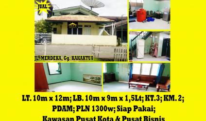 Rumah Dijual Gg. Kakaktua Kota Pontianak