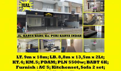 Rumah Dijual Puri Karya Indah Kota Pontianak