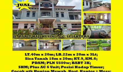 Rumah Dijual Gg. Sejahtera Kota Pontianak