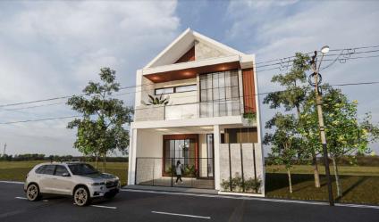 Rumah Baru Gress Lebar 9 On Progress Lokasi Babatan Pantai Surabaya