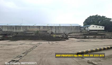 DIJUAL CEPAT Tanah di Cakung Cilincing Luas 4 Ha Open Yard Cor Beton di Pinggir Tol Cakung