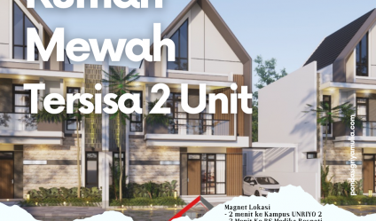 Investasi Properti Cepat Balik Modal, Rumah 2 Lantai Bisa Untuk Kost / Homestay di Maguwoharjo Sleman