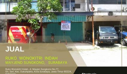 Ruko Wonokitri Indah, Mayjen Sungkono - Surabaya | Kawasan Pertokoan dan Bisnis
