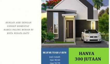 Rumah Villa 300 Jutaan Dekat Jatim Park Beji Mutiara View Kota Batu