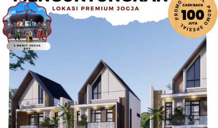 Bisa Untuk Kost, Rumah 2 Lantai di Sleman Maguwoharjo Jogja dekat UNRIYO UII UPN YKPN