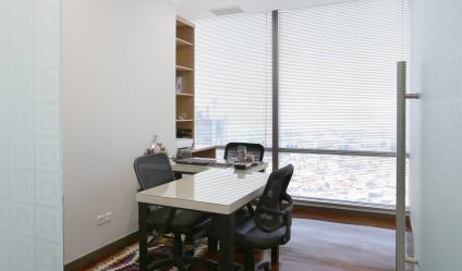 Ruang Kantor Minimalis dan Terjangkau ukr 3 Pax with View