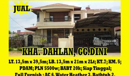 Rumah Dijual Jalan KHA Dahlan Gg. Dini Kota Pontianak