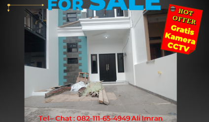 Rumah Baru Minimalis Bebas Banjir Berhadiah CCTV EZVIZ