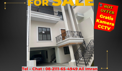 Rumah Baru Cluster Lantai 3 Berhadiah CCTV EZVIZ