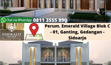 OPEN HOUSE..!!, Perumahan Lantai 2 Exclusive New Desain di Gedangan - Sidoarjo, WA 0895 - 6198 - 50700