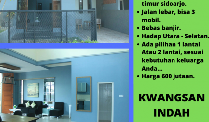 FREE SEMUA BIAYA..!! Perumahan Paling Laris di Sidoarjo, Perumahan Paling Laris di Pusat Kota Sidoarjo, WA 0895 - 1533 - 6111