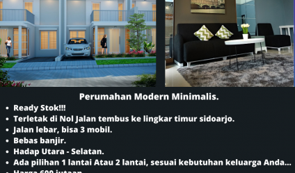 RUMAH LANTAI 2 di SIDOARJO..!! Developer Perumahan Sidoarjo, Foto Rumah Perumahan Sidoarjo, WA 0895 - 1533 - 6111