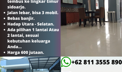 RUMAH MURAH LANTAI 2 di SIDOARJO..!! Perumahan Yang Ada Di Sidoarjo, Alamat Perumahan Sidoarjo, WA 0895 - 1533 - 6111