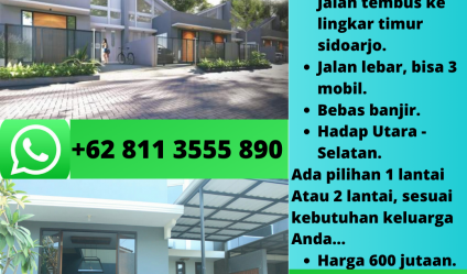 KREDIT RUMAH MURAH di SIDOARJO..!! Kredit Perumahan Sidoarjo, Marketing Perumahan Sidoarjo, WA 0895 - 1533 - 6111