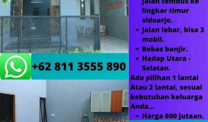RUMAH MURAH EXCLUSIVE di SIDOARJO..!! Harga Rumah Di Perumahan Sidoarjo, Jual Tanah Perumahan Sidoarjo, WA 0895 - 1533 - 6111
