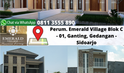OPEN HOUSE..!!, Perumahan Emerald Village Lantai 2, WA 0895 - 6198 - 50700