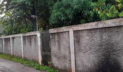 Tanah 800 m2 Kalimulya Depok sudah tembok keliling