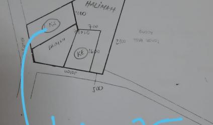 Tanah 270 m2 dekat kantor Imigrasi dan Taspen Depok