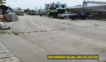 Termurah Dijual Tanah di Cakung Cilincing Luas 3 Ha Full Cor Beton di Pinggir Tol Cakung