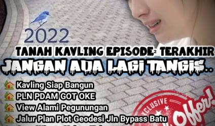 Dijual murah banget kavling di malang tanpa denda air listrik got siap