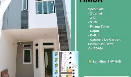 Townhouse minimalis modern Pulo Gadung Jakarta Timur 