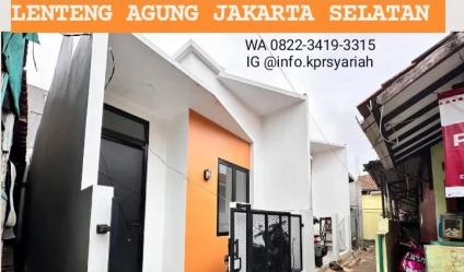 Rumah baru readystok Lenteng Agung Jakarta Selatan 