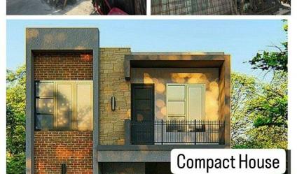 Rumah desain compact house di Condet Jakarta Timur 