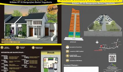 Tanah 103m² sangat lega hanya 400jutaan