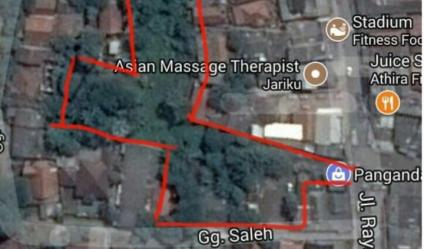 forsale tanah di jalan raya hankam pondok gede bekasi 