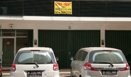 Ruko Cikarang Central City Blok E19 Harga sewa 85juta pertahun
