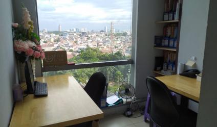 Kantor Minimalis Harga Ekonomis 2 Pax with View