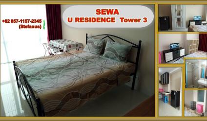 Disewakan Apartemen U-Residence Tower 3 Lippo Karawaci, Tangerang