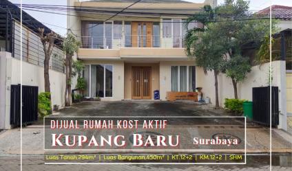 Rumah Kost Aktif di Kupang Baru, Surabaya.
