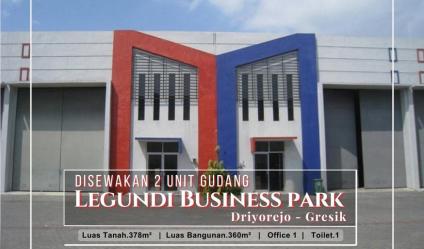 Sewa 2 Unit Gudang di Pergudangan Legundi BizPark, Driyorejo, Gresik