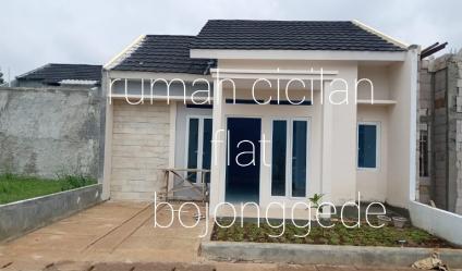 Rumah free biaya biaya cicilan flat 5 menit ke stasiun bojonggede