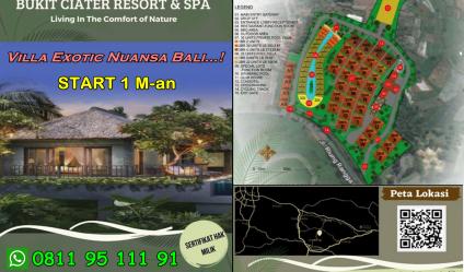 Nuansa EXOTIC BALI...!!! Villa Bukit Ciater Resort and Spa