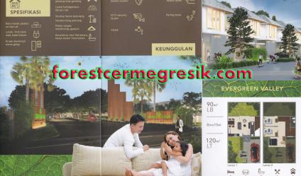 Dijual Rumah Baru 2 Lantai di  Perumahan Forest Cerme Gresik Tipe Evergreen Valley - Foto 001