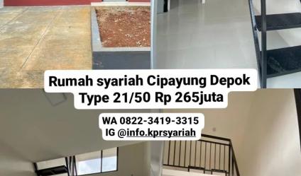 Rumah syariah Depok akses stasiun Depok dan Citayam 