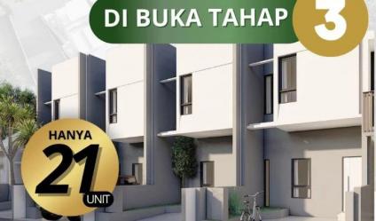 Townhouse Ciracas tahap 3 Jakarta Timur promo tanpa Dp 