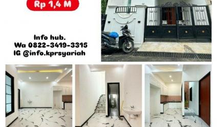 Rumah 2lantai 3kamar plus rooftop di Condet Jakarta Timur 