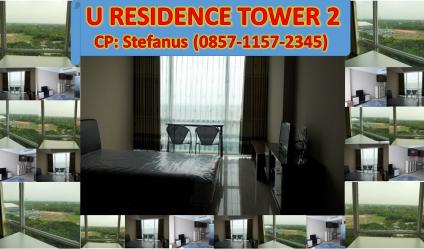 Disewakan Apartemen U-Residence Tower 2 Lippo Karawaci, Tangerang